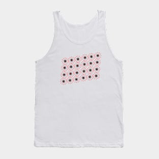 Minimal Interlocking Windmill Pattern Tank Top